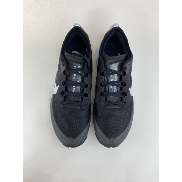 Nike Air Zoom Terra Kiger 7 Black Pure Platinum Men's Trail Running Shoes CW6062 - Picture 11 of 12
